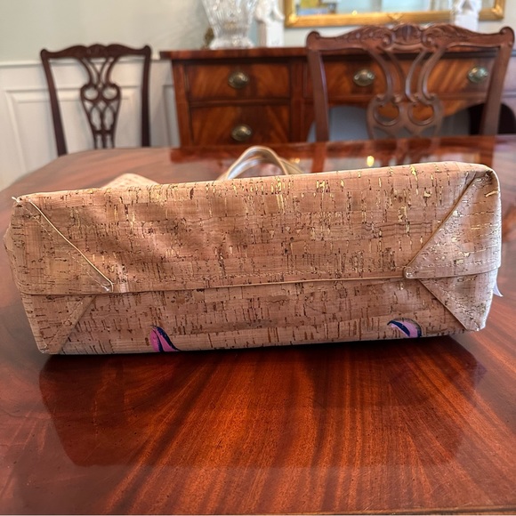 Lilly Pulitzer Gold Flamenco Shopper Tote - Picture 16 of 17